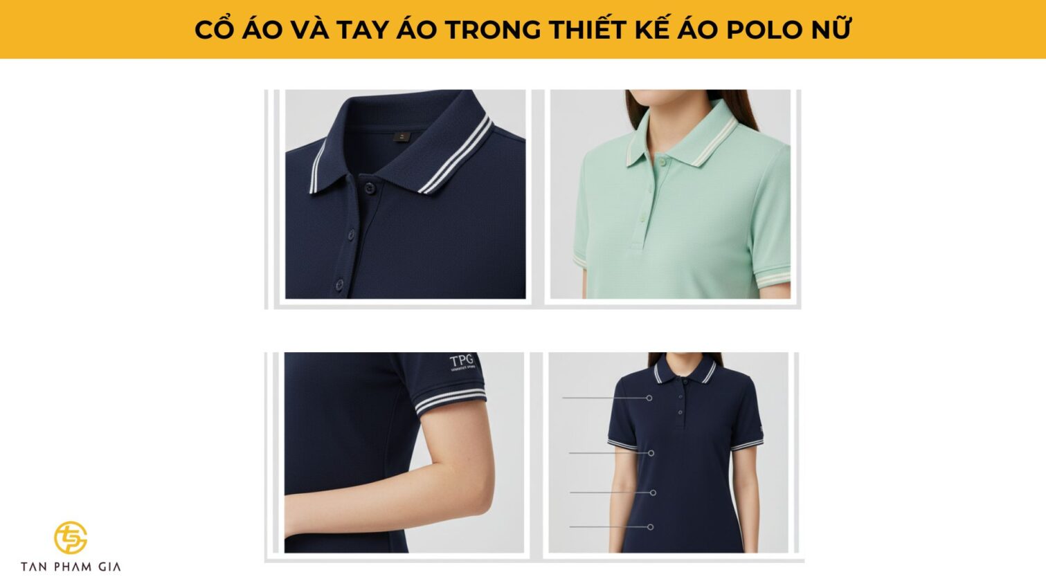 Mẫu Áo Polo Đồng Phục Cho Nữ