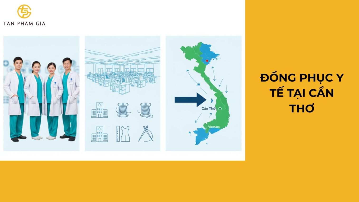Đồng phục y tế tại Cần Thơ