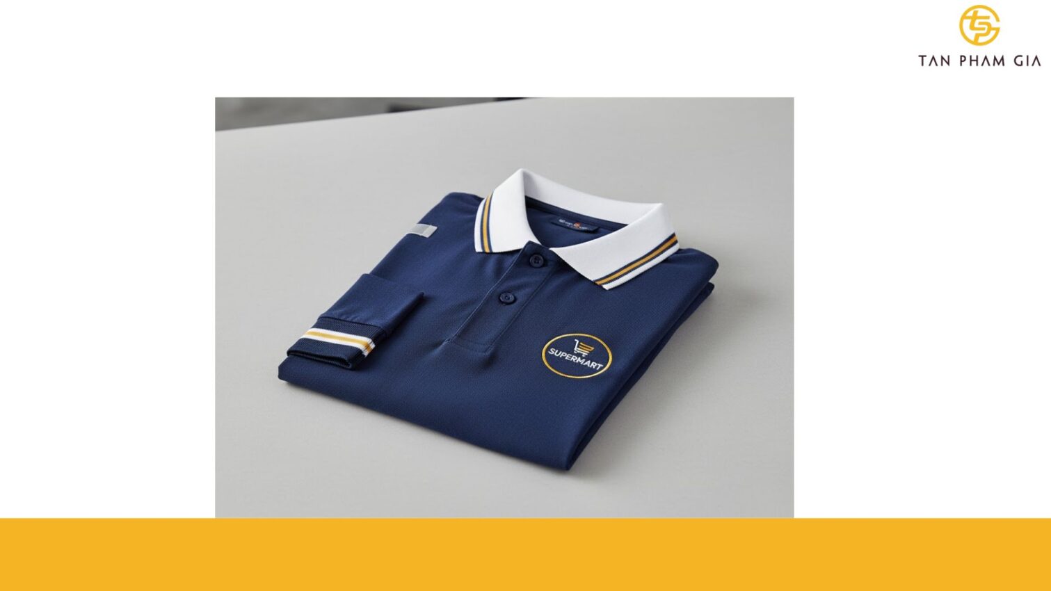 Mẫu Áo Polo Đồng Phục Siêu Thị