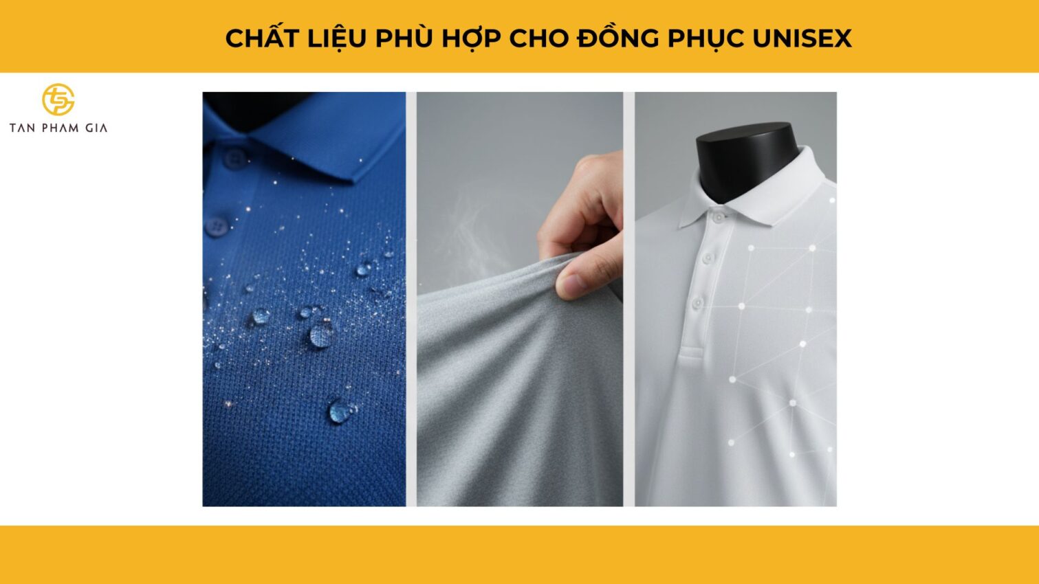 Mẫu Áo Polo Đồng Phục Unisex