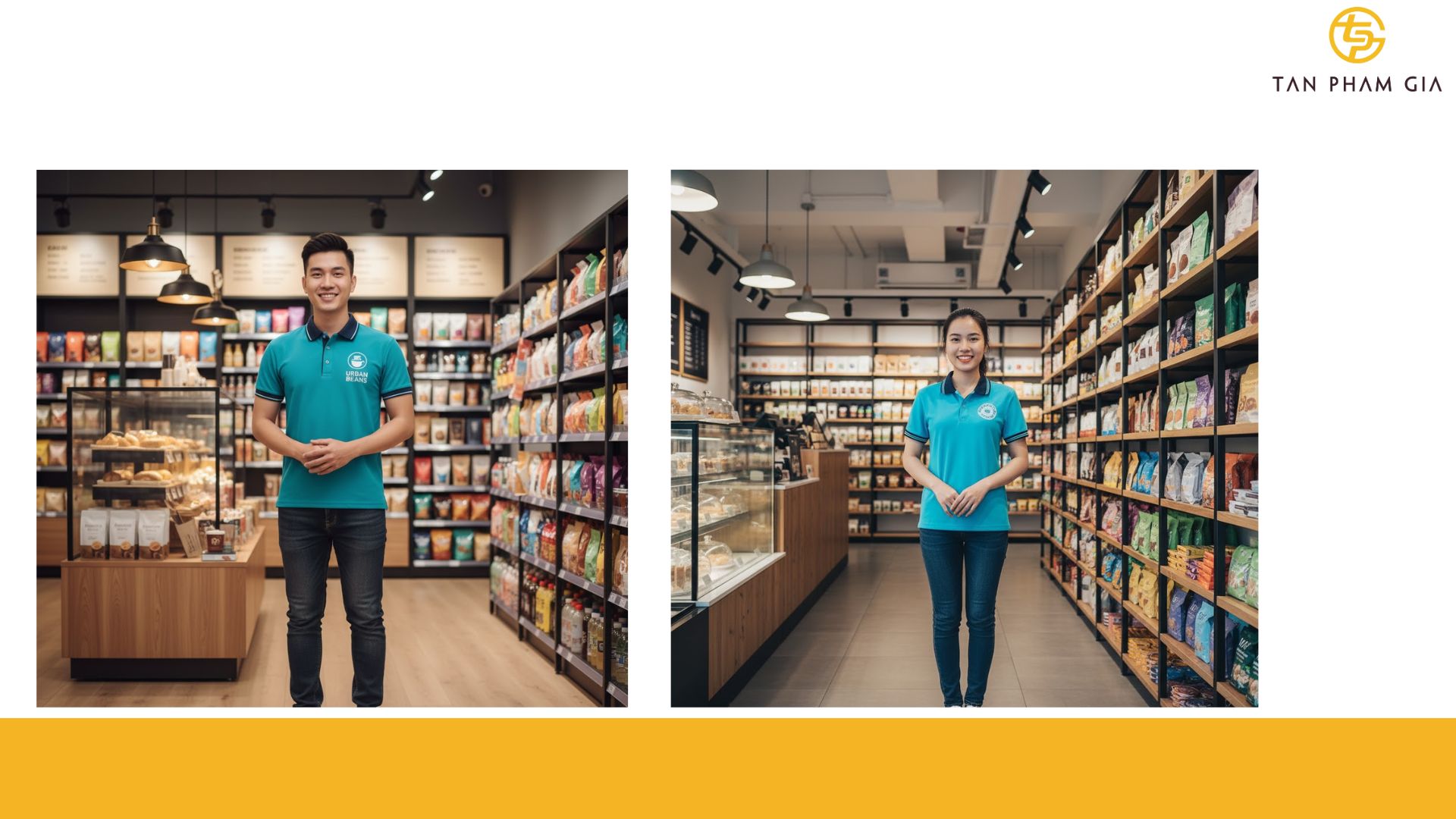 Mẫu Áo Polo Đồng Phục Cửa Hàng