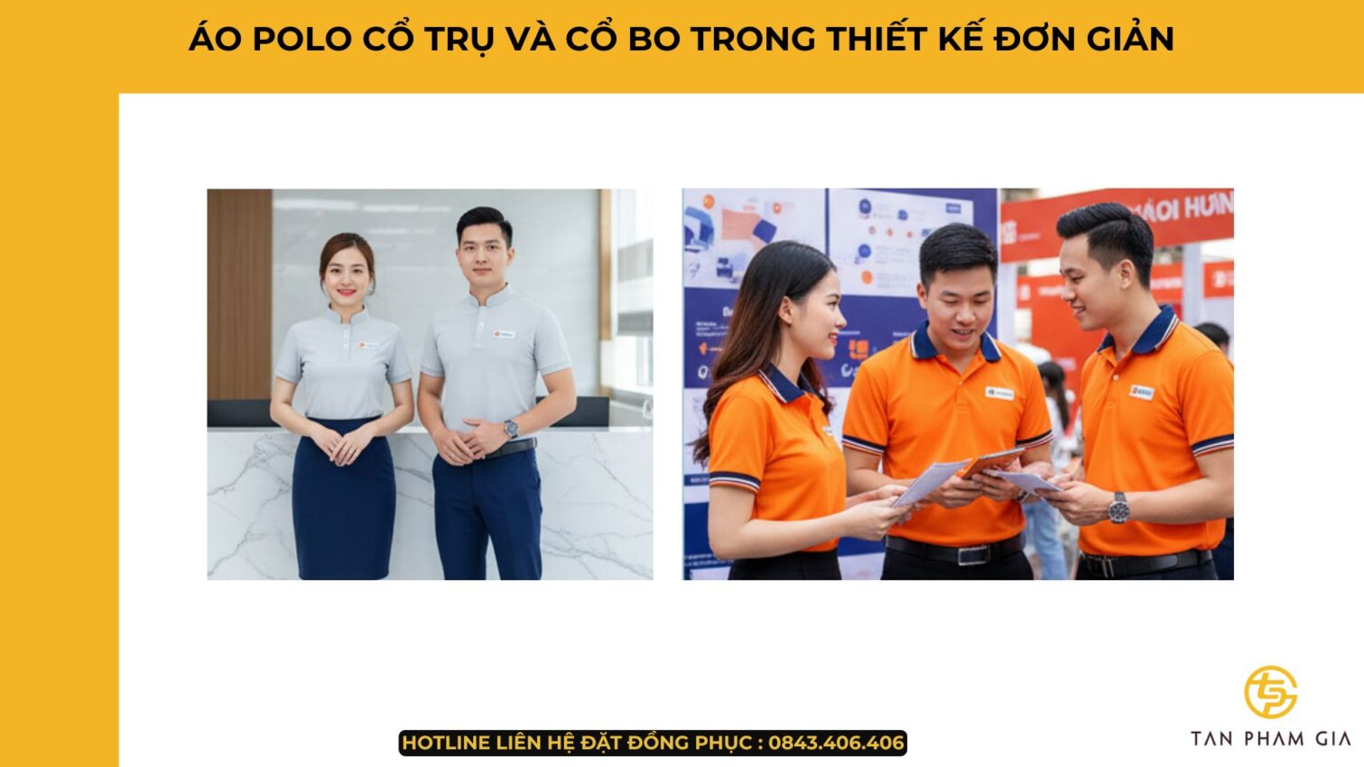Mẫu Áo Polo Đồng Phục Đơn Giản Mà Đẹp