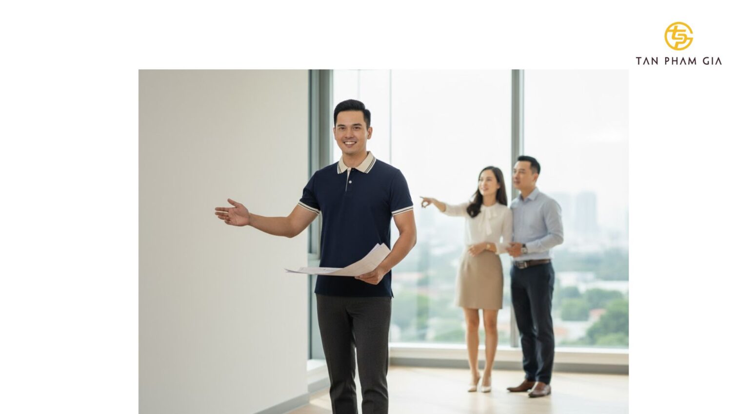 Mẫu Áo Polo Đồng Phục Bất Động Sản