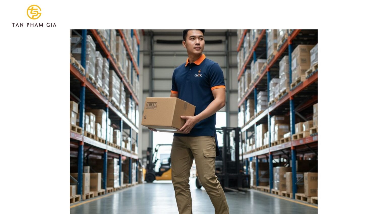 Mẫu Áo Polo Đồng Phục Logistic