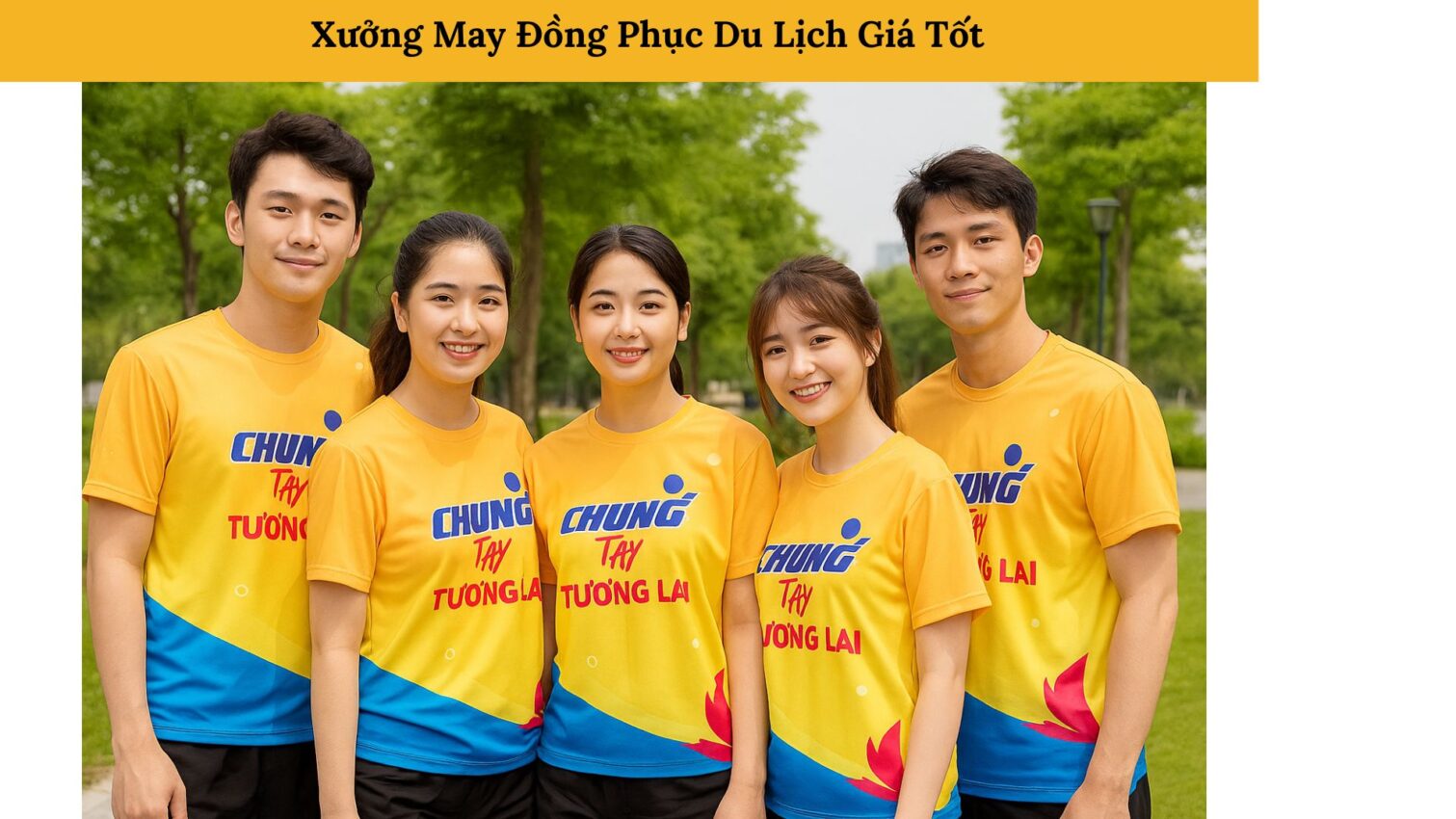 Xưởng May Đồng Phục Du Lịch Giá Tốt