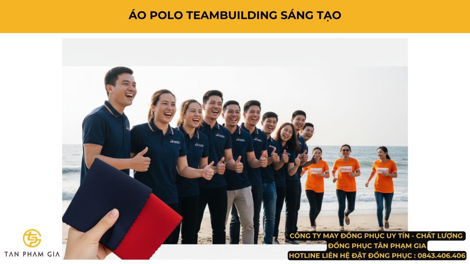Áo Polo Teambuilding Sáng Tạo
