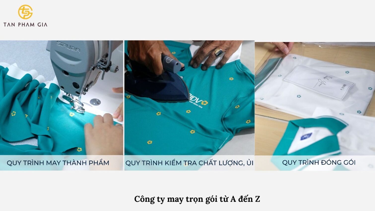 Công ty may trọn gói từ A đến Z