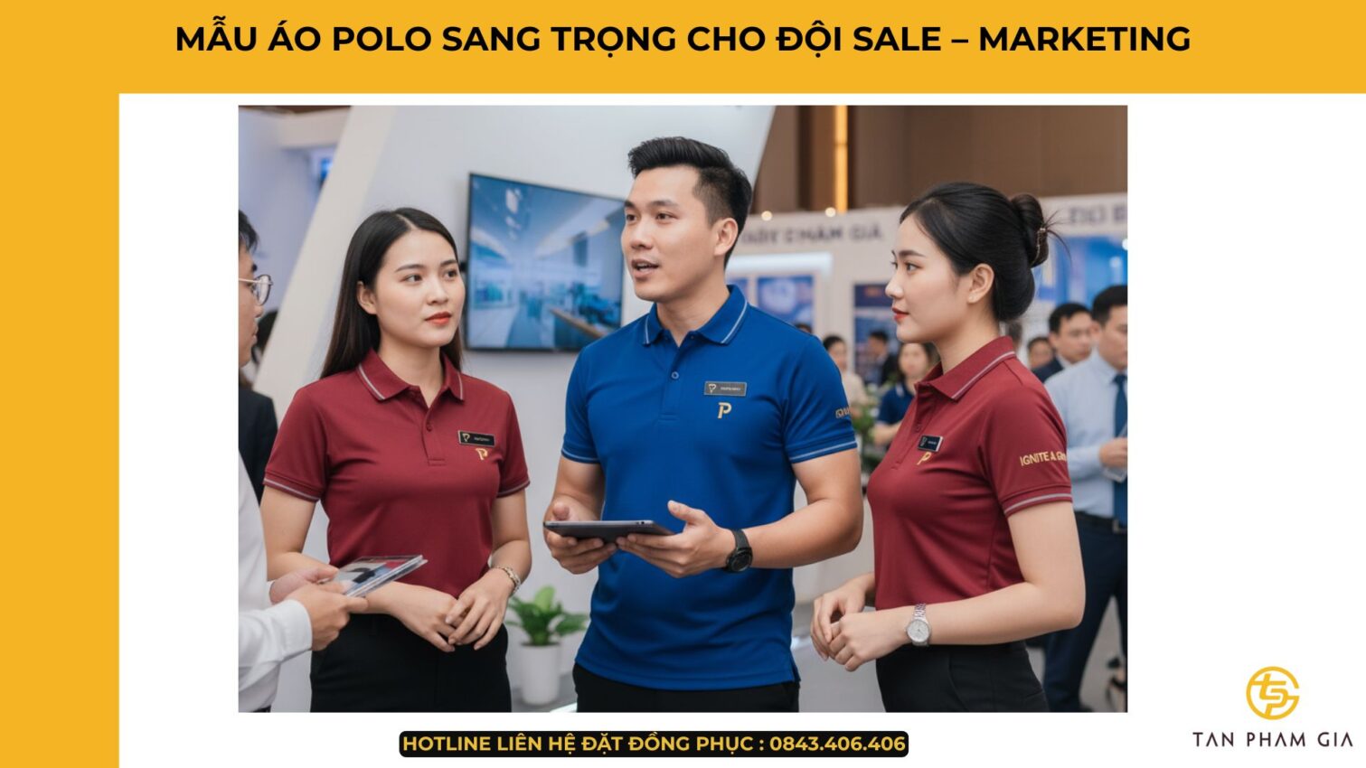 Mẫu Áo Polo Đồng Phục Sang Trọng