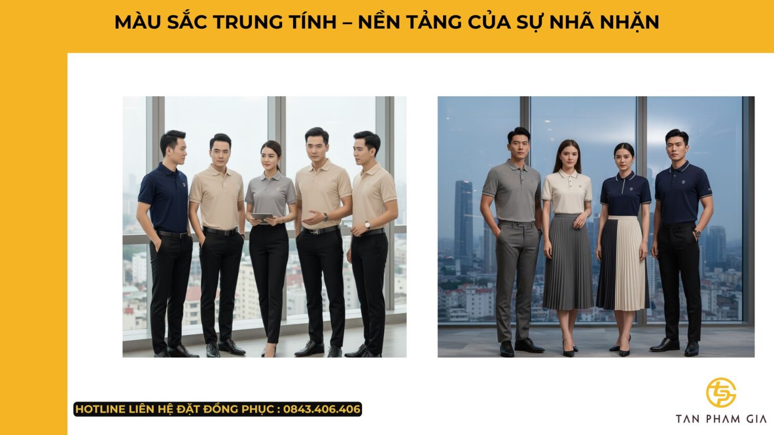 Mẫu Áo Polo Đồng Phục Lịch Sự