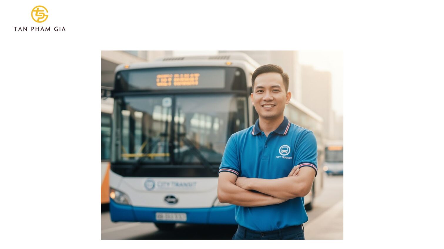 Mẫu Áo Polo Đồng Phục Xe Bus