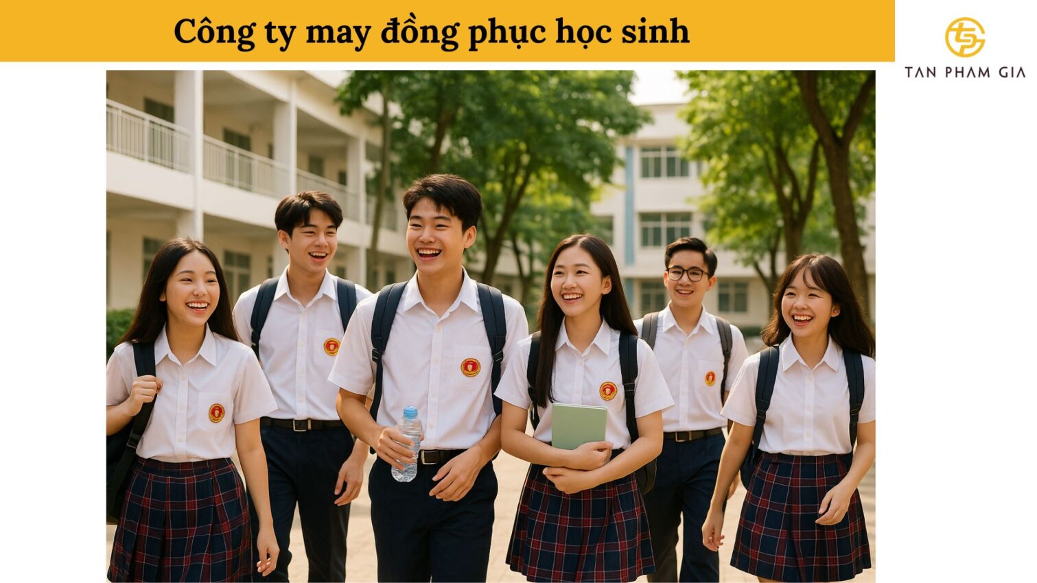 Công ty may đồng phục học sinh