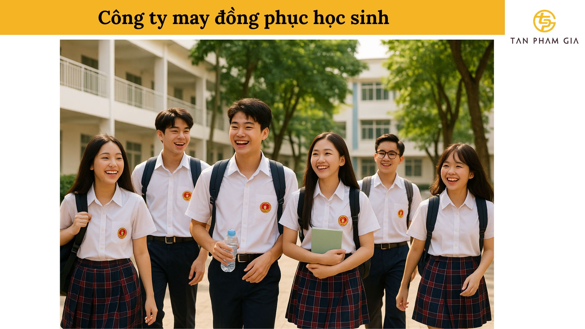 Công ty may đồng phục học sinh