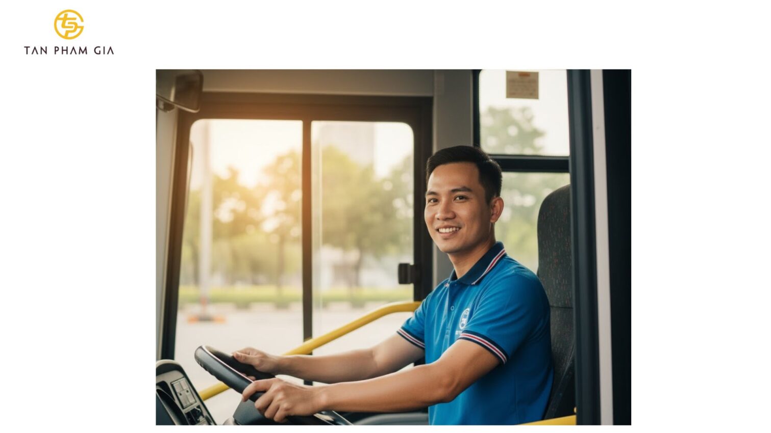 Mẫu Áo Polo Đồng Phục Xe Bus