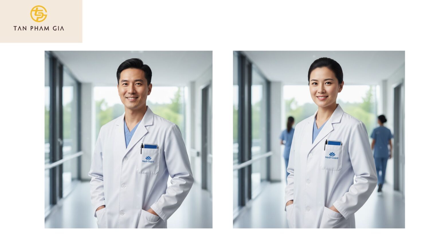 Đồng phục y tế vải nano kháng khuẩn