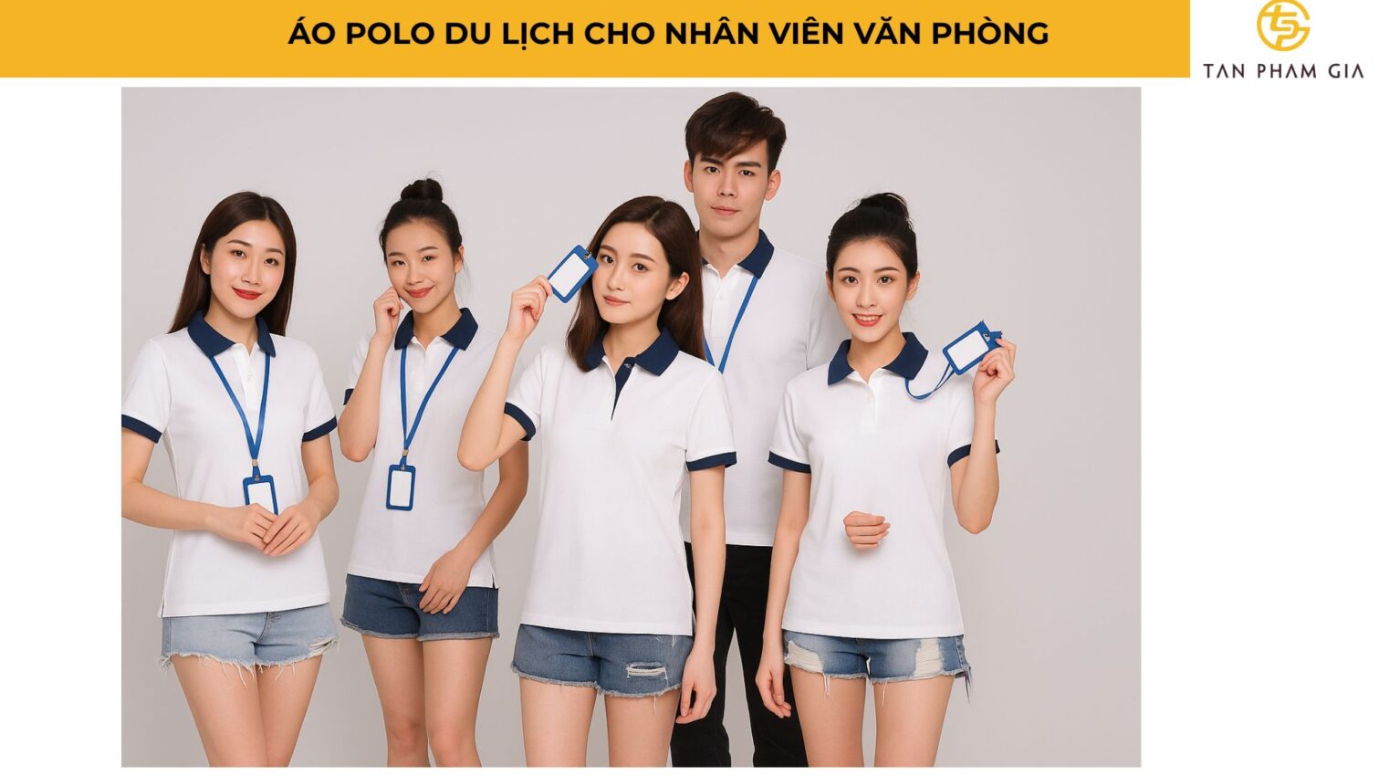 Áo Polo Du Lịch Cho Nhân Viên Văn Phòng