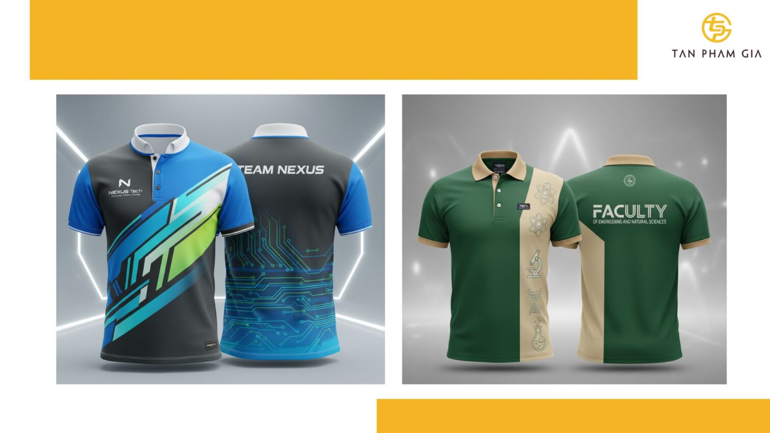 Mẫu Áo Polo Đồng Phục Thiết Kế Riêng