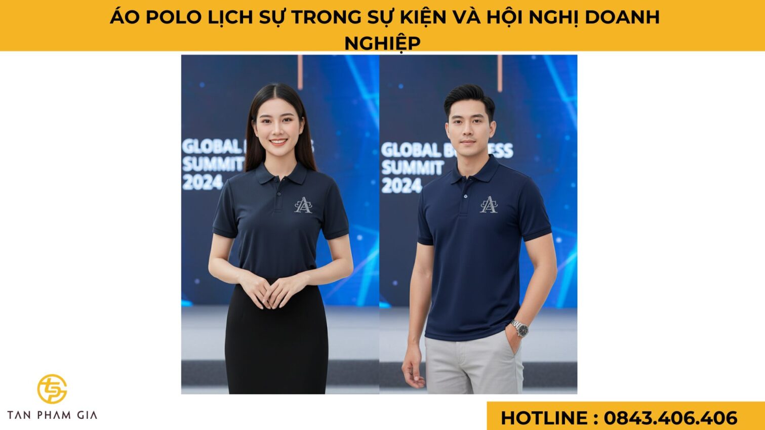 Mẫu Áo Polo Đồng Phục Lịch Sự
