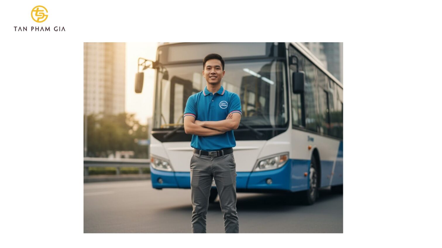 Mẫu Áo Polo Đồng Phục Xe Bus