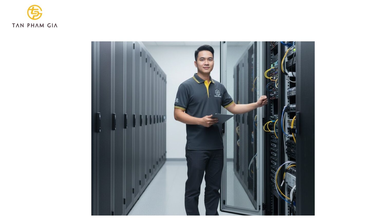 Mẫu Áo Polo Đồng Phục Kỹ Thuật