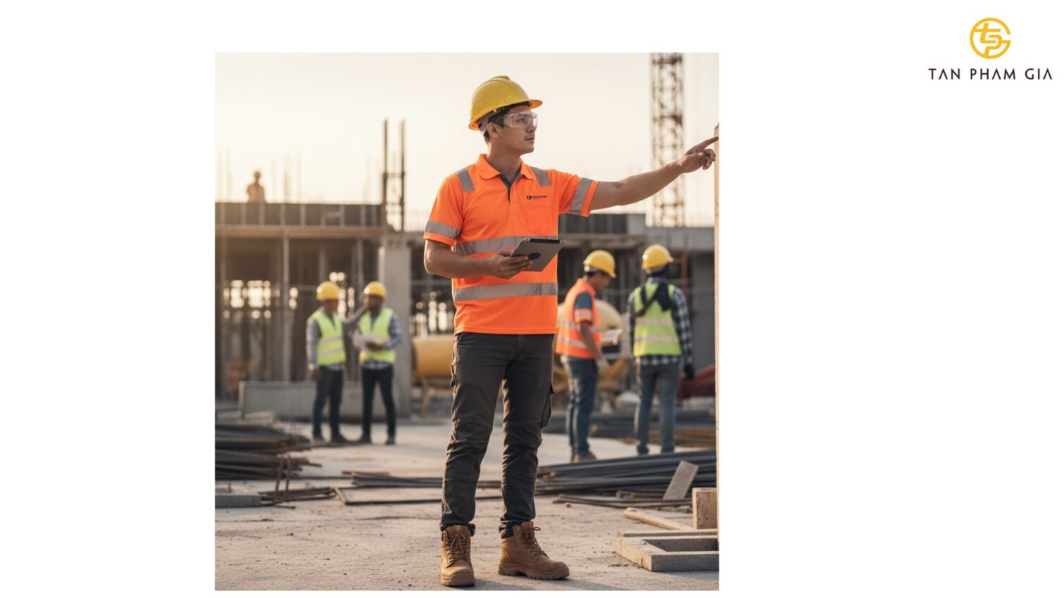 Mẫu Áo Polo Đồng Phục Xây Dựng