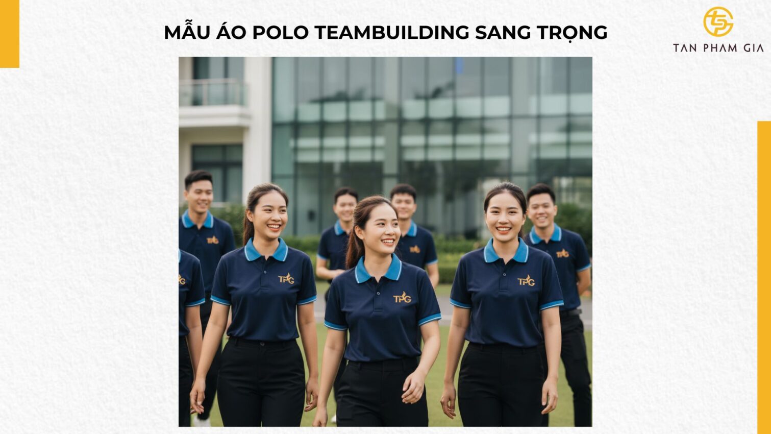 Mẫu Áo Polo Teambuilding Sang Trọng