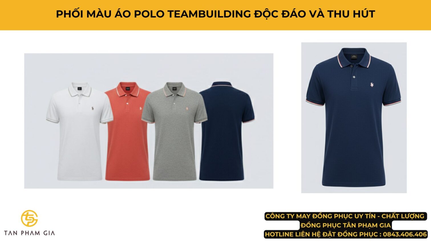 Áo Polo Teambuilding Sáng Tạo