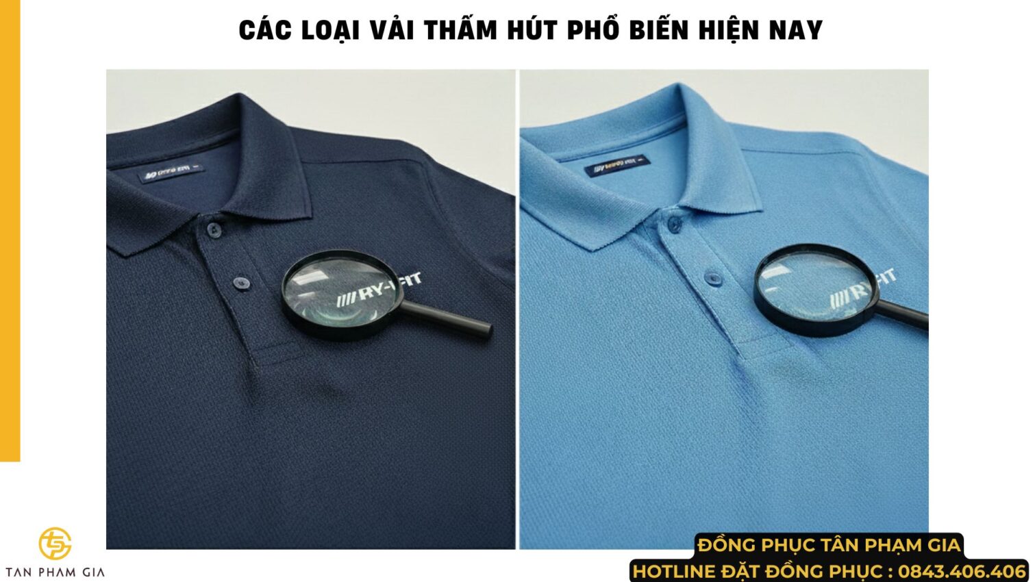 Mẫu Áo Polo Đồng Phục Thấm Hút Mồ Hôi