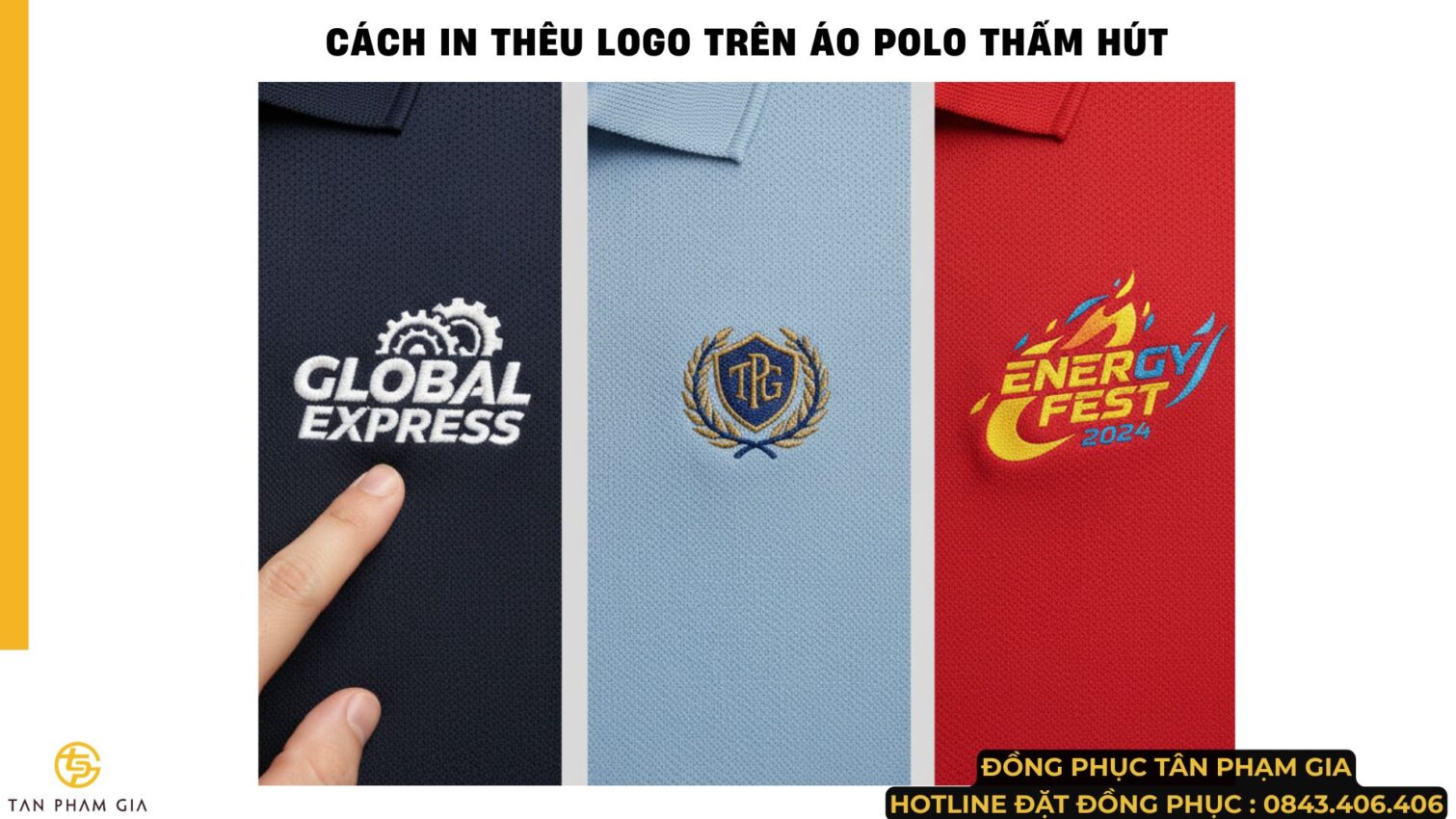 Mẫu Áo Polo Đồng Phục Thấm Hút Mồ Hôi