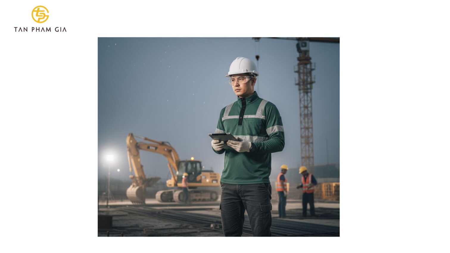 Mẫu Áo Polo Đồng Phục Xây Dựng