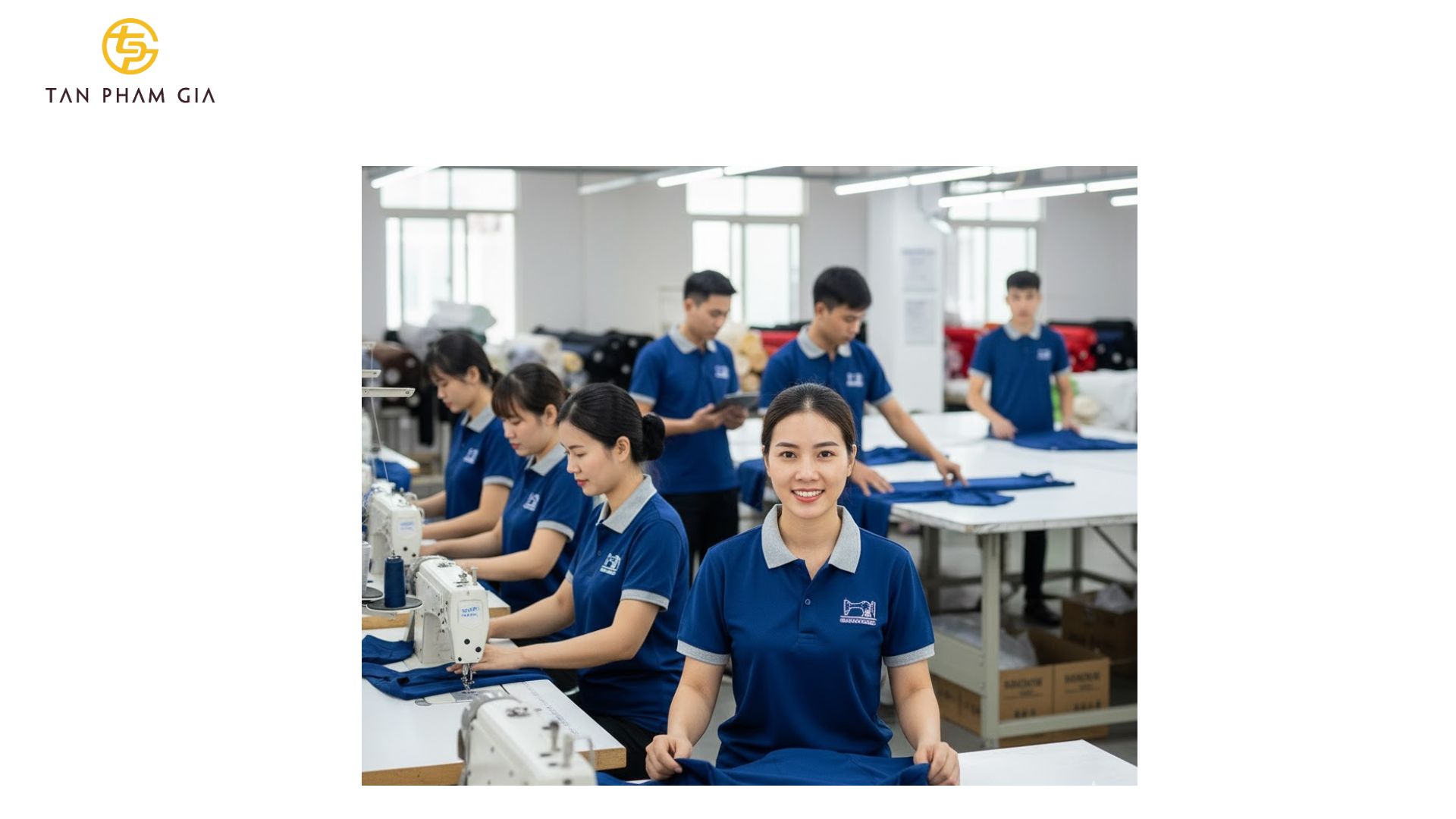 Mẫu Áo Polo Đồng Phục Xưởng May