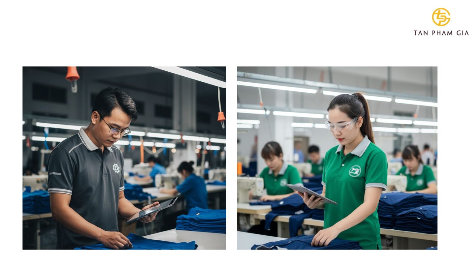 Mẫu Áo Polo Đồng Phục Xưởng May