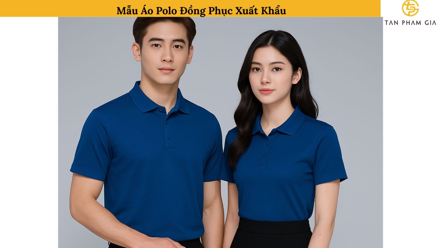 Mẫu Áo Polo Đồng Phục Xuất Khẩu