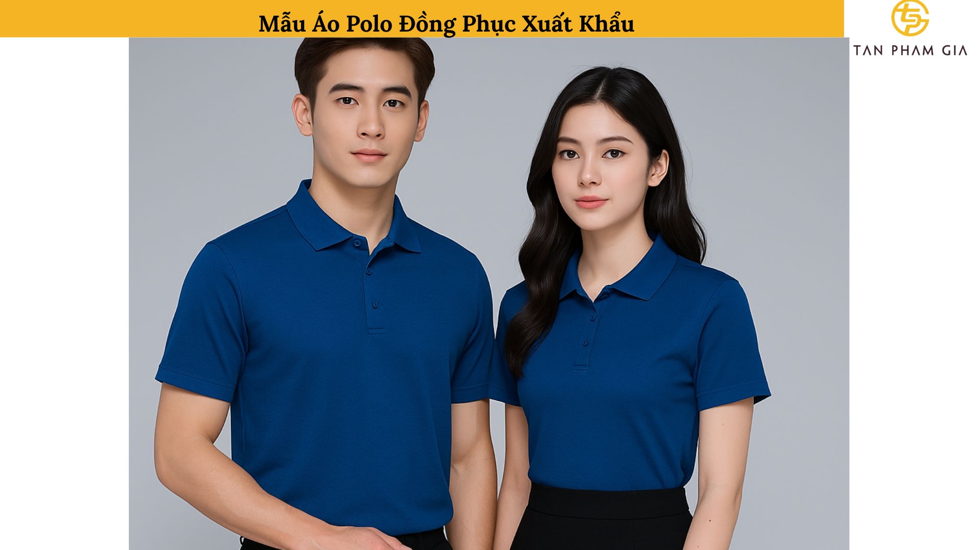 Mẫu Áo Polo Đồng Phục Xuất Khẩu