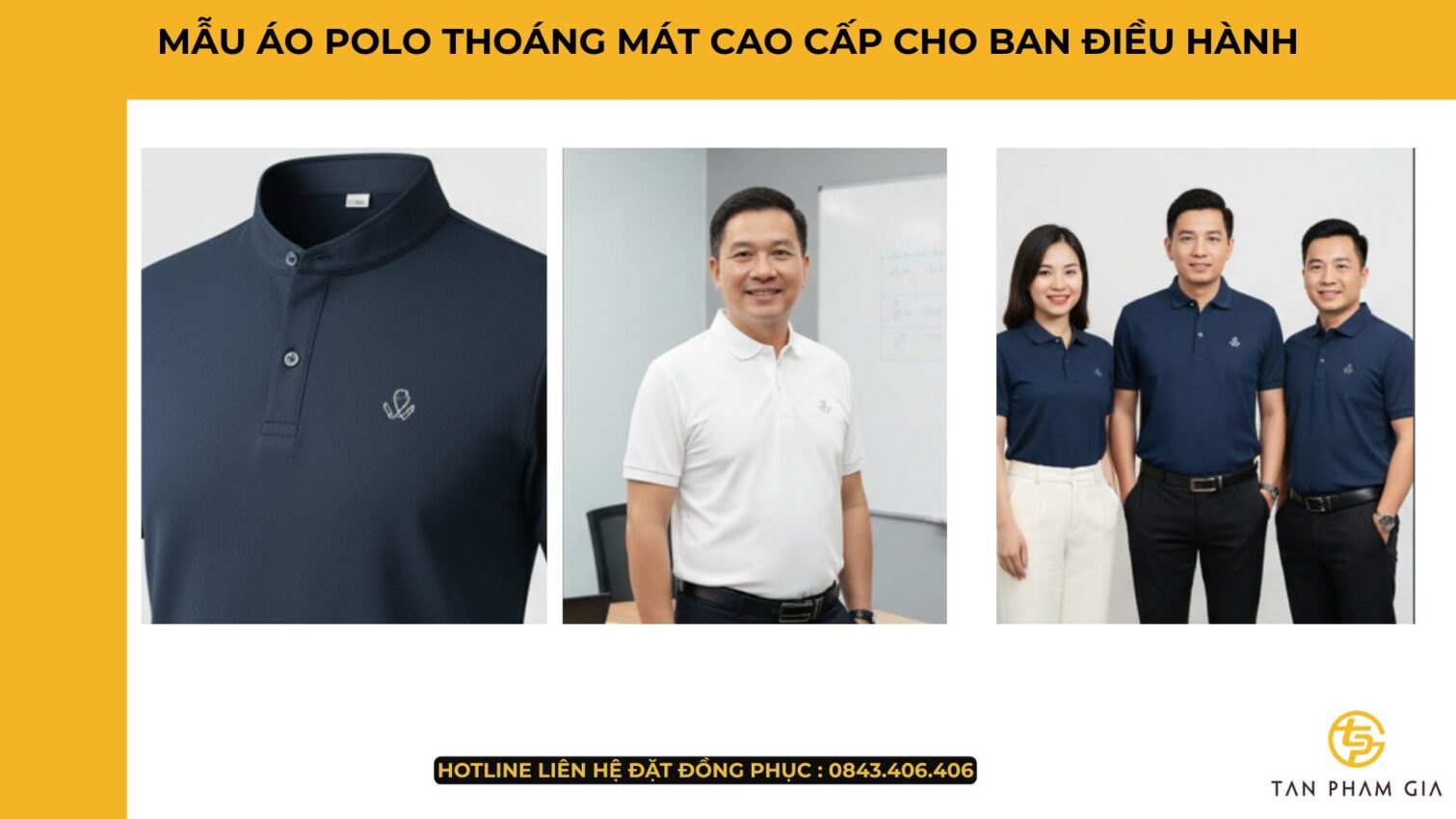 Mẫu Áo Polo Đồng Phục Thoáng Mát