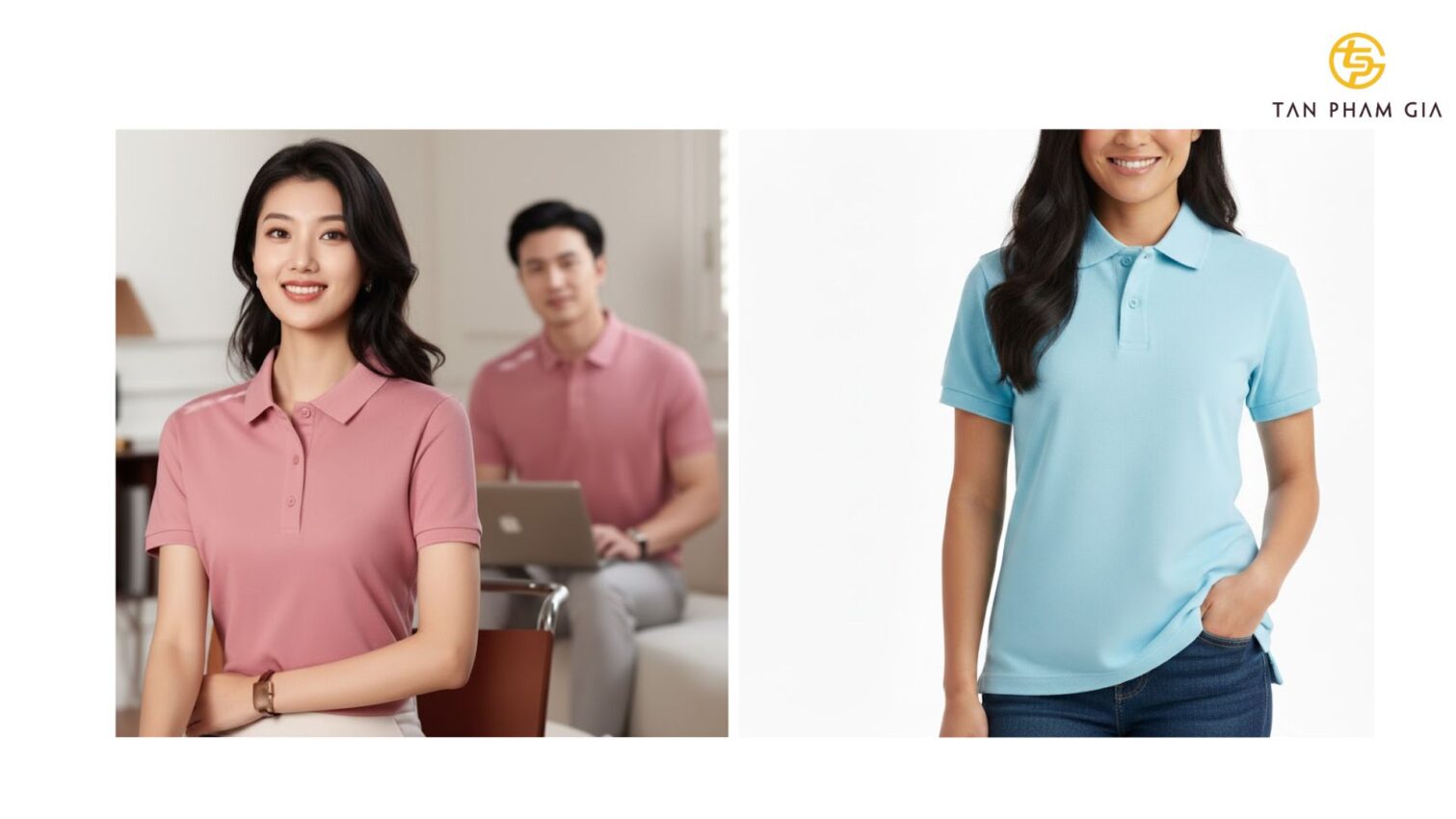 Mẫu Áo Polo Đồng Phục Nam Nữ