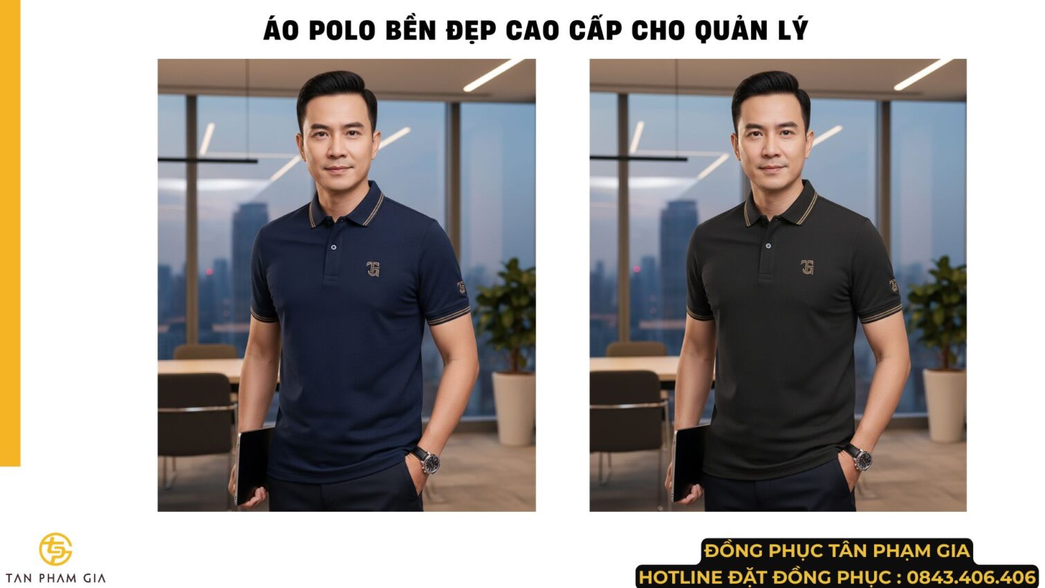 Mẫu Áo Polo Đồng Phục Bền Đẹp