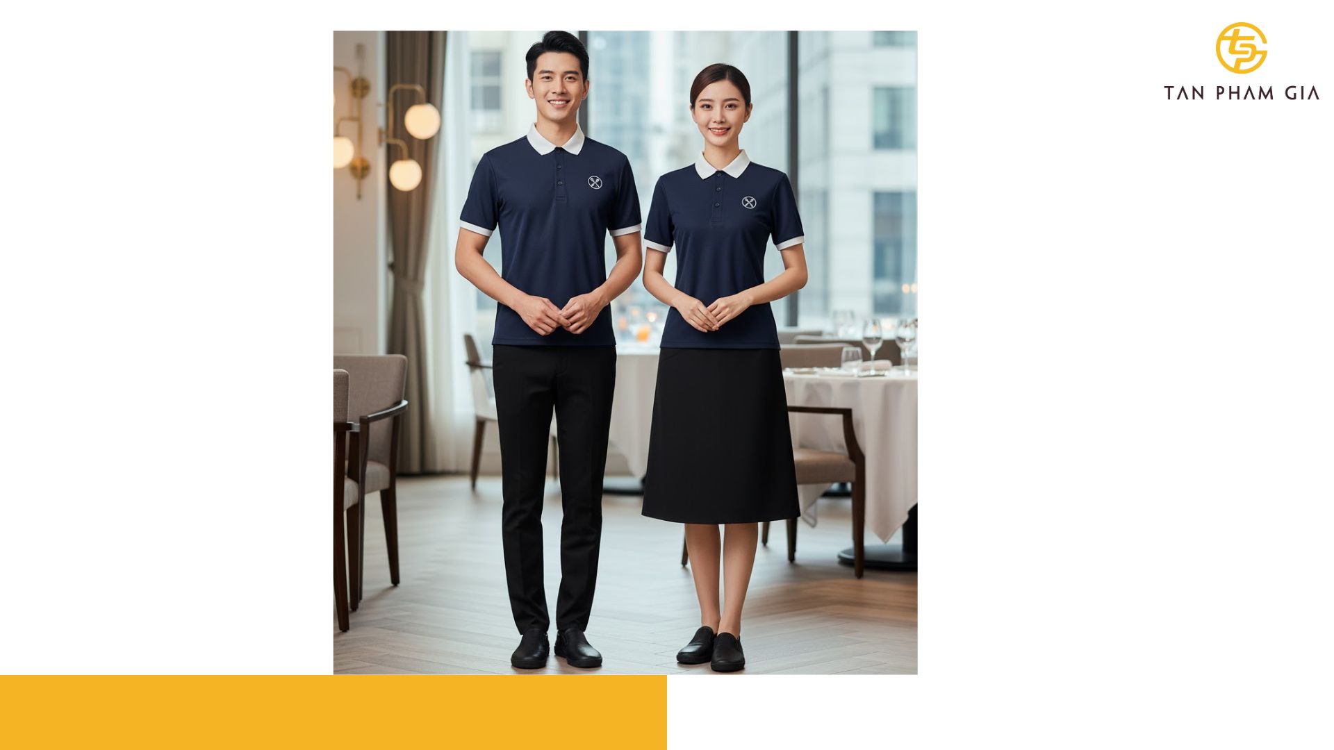 Mẫu Áo Polo Đồng Phục Nhà Hàng