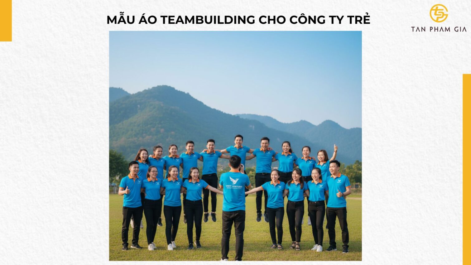 Mẫu Áo Teambuilding Cho Công Ty Trẻ