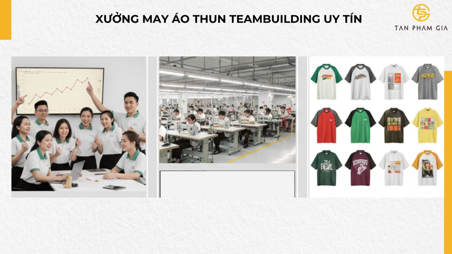 Xưởng May Áo Thun Teambuilding Uy Tín