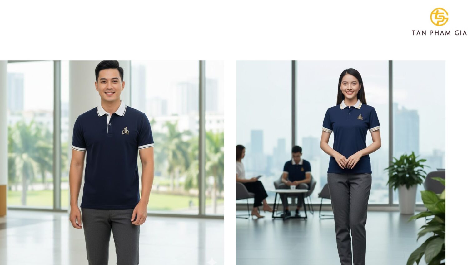 Mẫu Áo Polo Đồng Phục Bất Động Sản