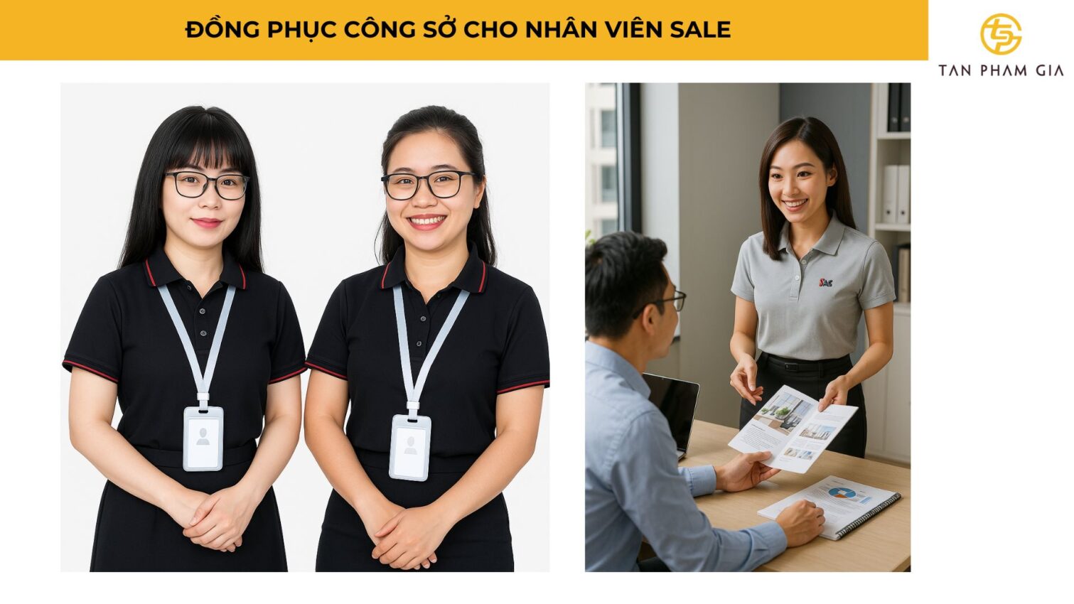 Đồng phục công sở cho nhân viên sale