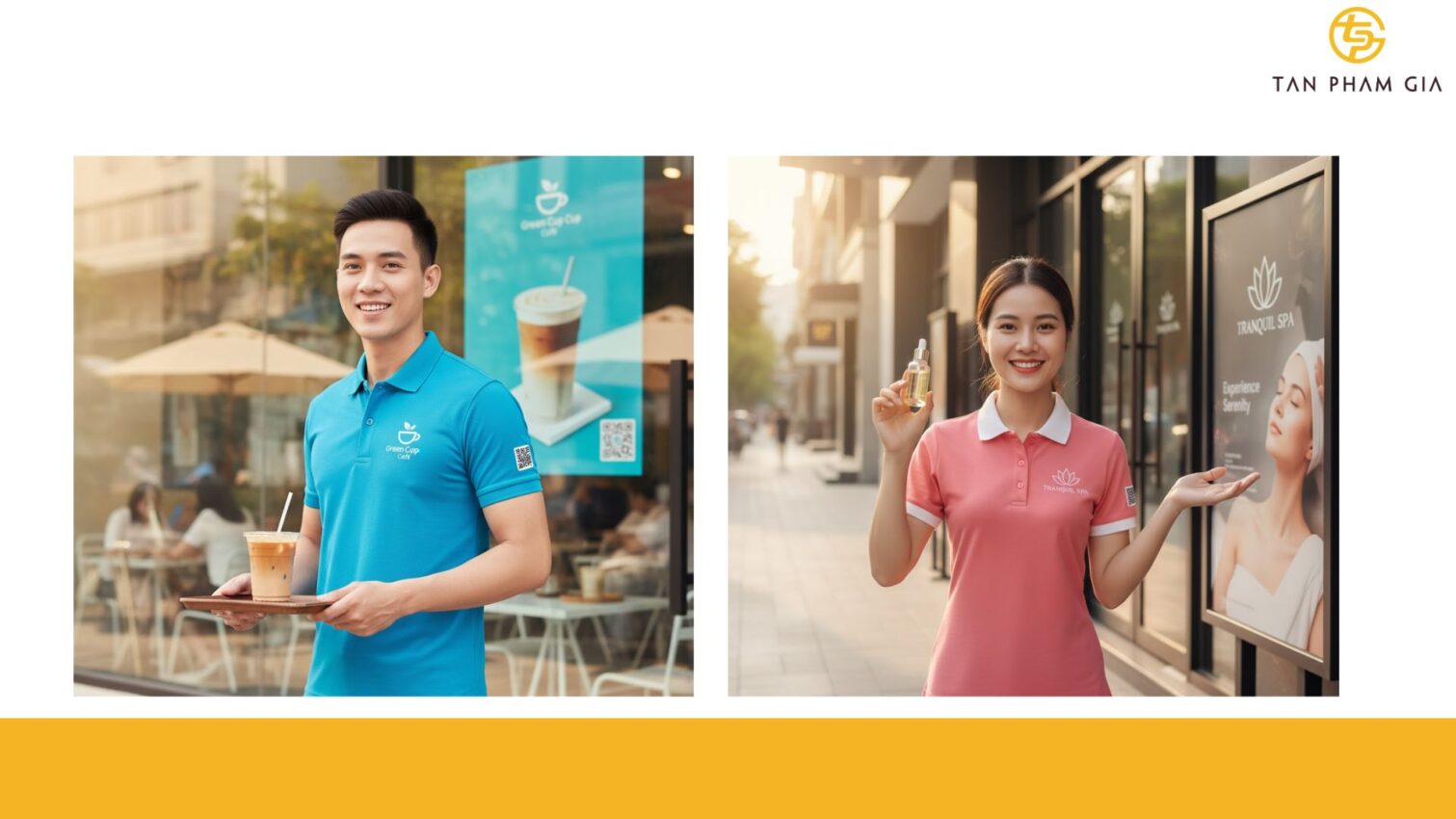 Mẫu Áo Polo Đồng Phục Quảng Cáo