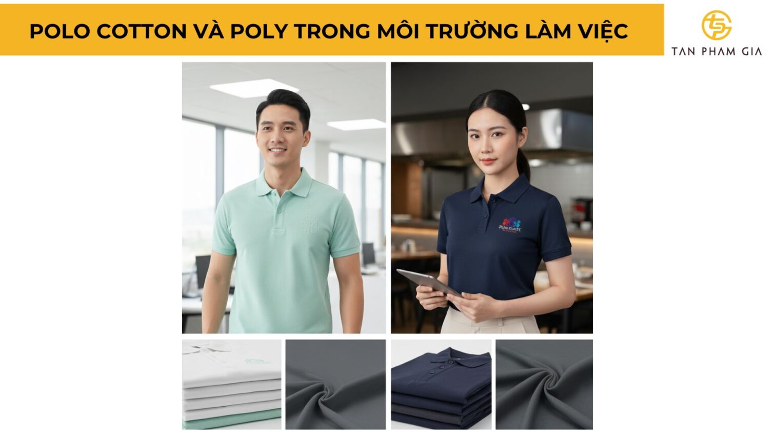 Mẫu Áo Polo Đồng Phục Tại TPHCM