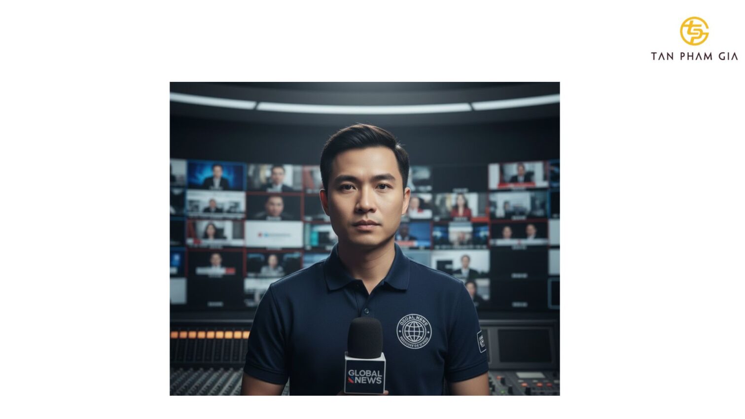 Mẫu Áo Polo Đồng Phục Truyền Hình