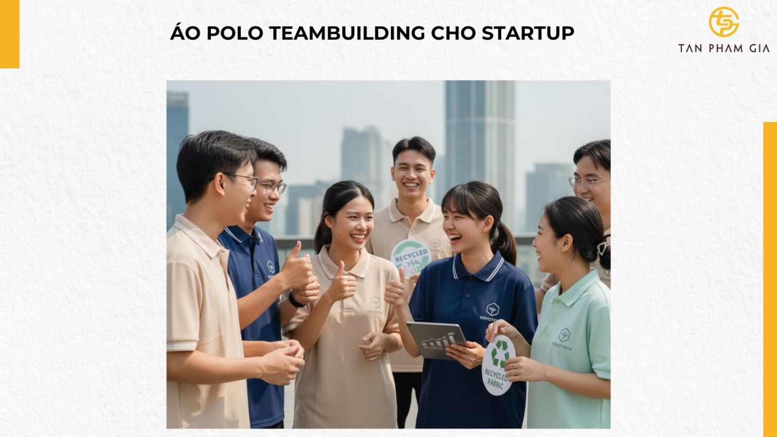 Áo Polo Teambuilding Cho Startup