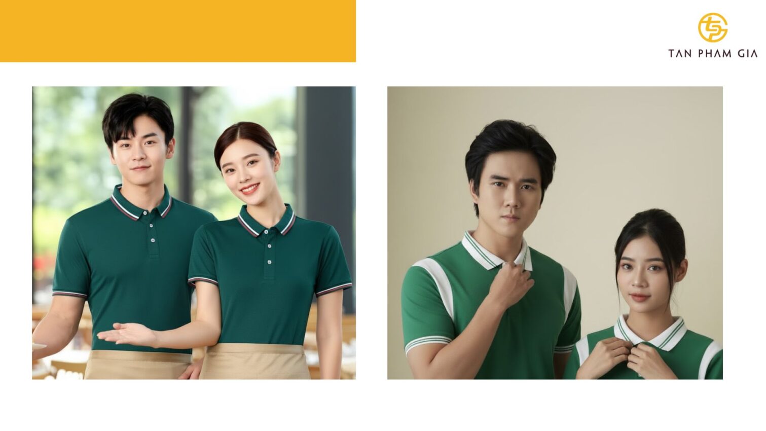 Mẫu Áo Polo Đồng Phục Nhà Hàng