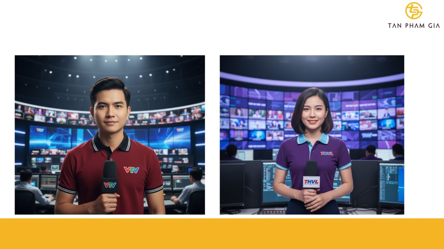 Mẫu Áo Polo Đồng Phục Truyền Hình