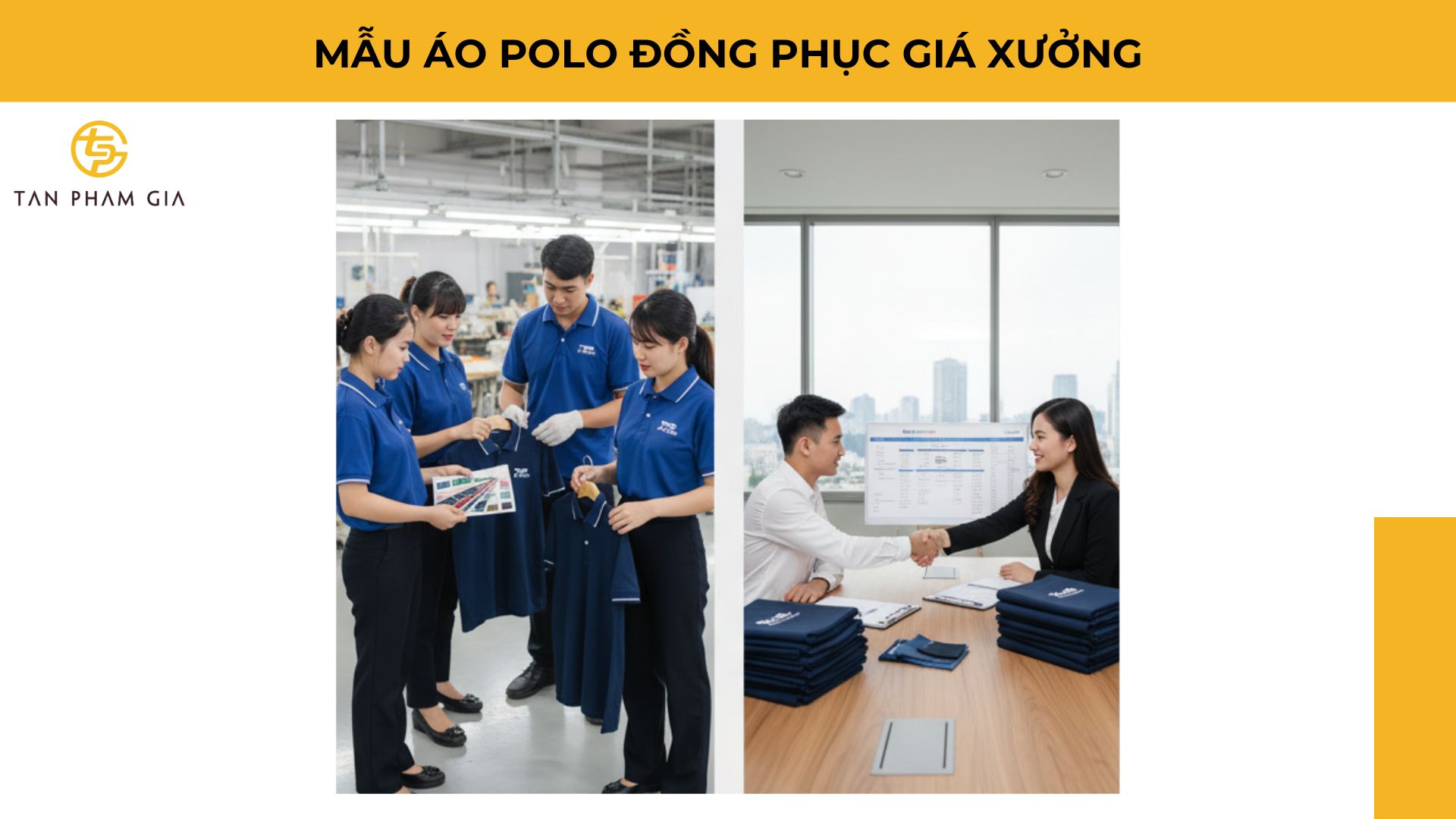 Mẫu Áo Polo Đồng Phục Giá Xưởng