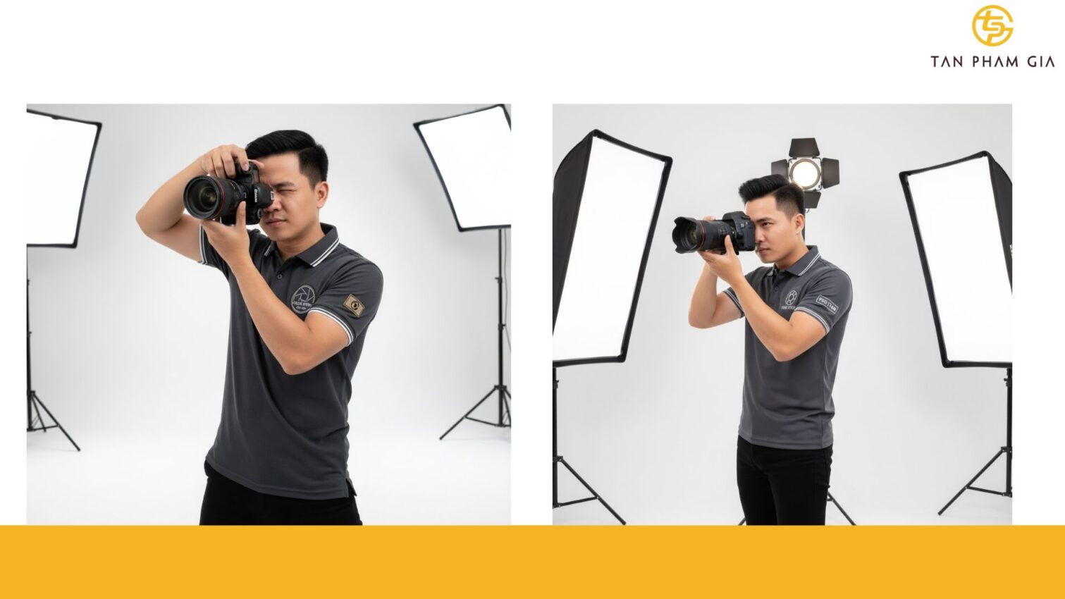 Mẫu Áo Polo Đồng Phục Chụp Hình