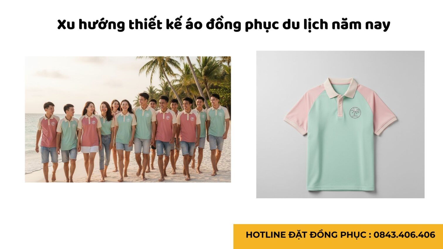 Thiết Kế Áo Đồng Phục Du Lịch Theo Yêu Cầu